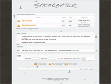 Tablet Screenshot of board.shearwatermusic.com